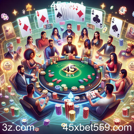 Descubra o Mundo do Poker na 45x Bet